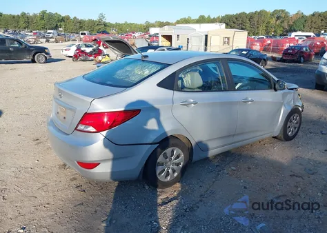 2016 Hyundai Accent Se z USA, uszkodzony, nr VIN KMHCT4AEXGU142540